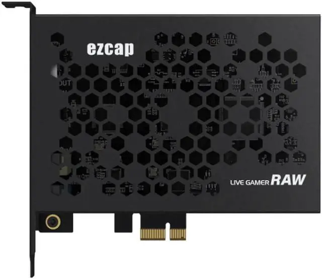 Main image of JAENFONG PCIe 4K Video Capture Card 4K60Hz HDR Input & Loop Out Max 4K30Hz Capture Sync Output Audio & Video PCIe Gen2 X1 Plug N Play