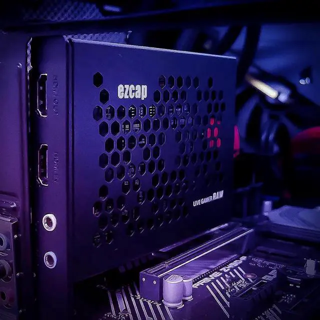 Alt view image 2 of 5 - JAENFONG PCIe 4K Video Capture Card 4K60Hz HDR Input & Loop Out Max 4K30Hz Capture Sync Output Audio & Video PCIe Gen2 X1 Plug N Play