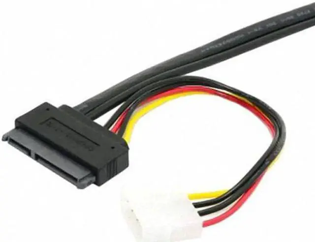 Alt view image 5 of 7 - JAENFONG eSATAp Power ESATA Combo to SATA 22pinIDE 4pin 5V 12V for 3.5" 2.5" Hard Disk Data Cable