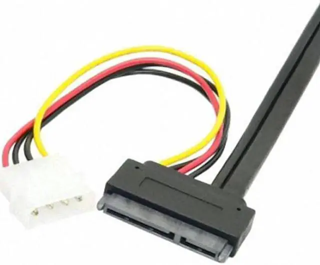 Alt view image 3 of 7 - JAENFONG eSATAp Power ESATA Combo to SATA 22pinIDE 4pin 5V 12V for 3.5" 2.5" Hard Disk Data Cable