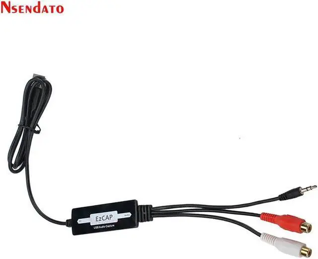 Alt view image 5 of 6 - JAENFONG EZCAP USB Audio Capture plate Card Convert CD Tape old Analog Music Cassette to MP3 Record Audio Card to Digital For Mac/Window8