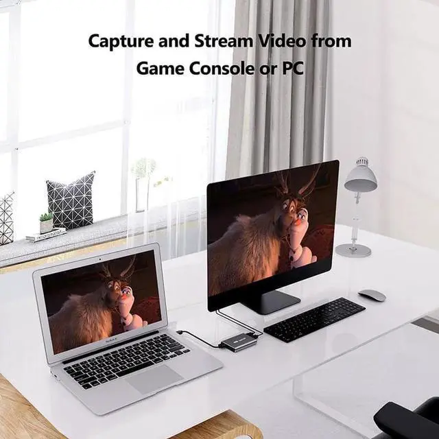 Alt view image 5 of 6 - JAENFONG Ezcap311P USB HD Video Capture Card 1080P 60fps USB 3.0 Game Capture Live Streaming Recording Line input Headset Output