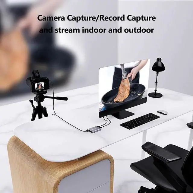Alt view image 2 of 6 - JAENFONG Ezcap311P USB HD Video Capture Card 1080P 60fps USB 3.0 Game Capture Live Streaming Recording Line input Headset Output