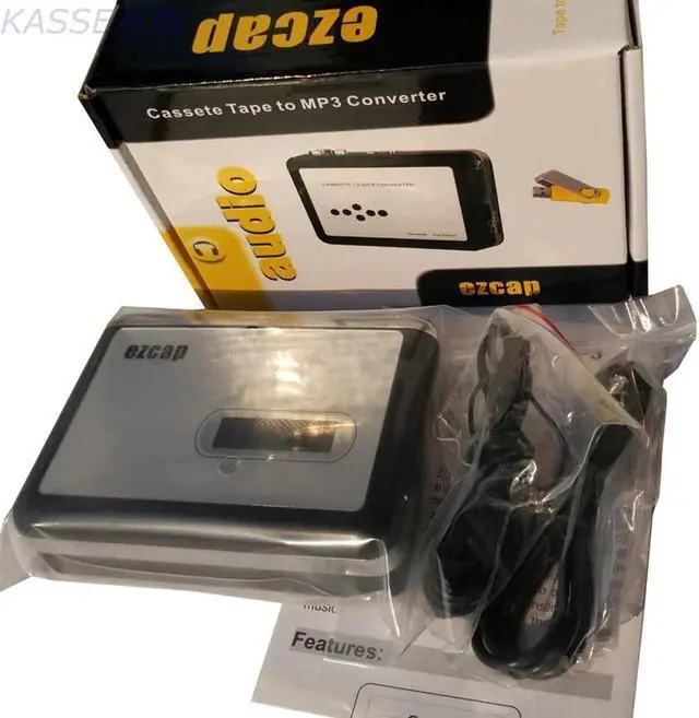 Alt view image 3 of 4 - JAENFONG usb cassette to mp3 converter, convert old cassette to mp3 save in U flash disk directly, no pc required
