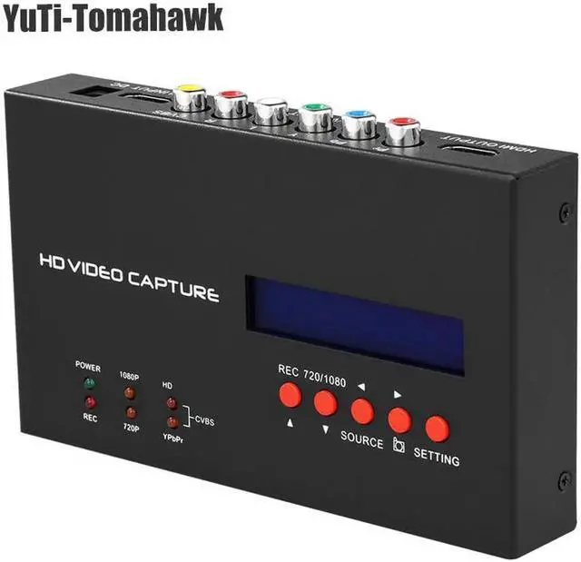 Main image of JAENFONG Ezcap283S YPbPr Recorder Box With Scheduled Recording 1080P HDMI-compatible Game Capture for XBOX One/360 PS3 HD Video Capture