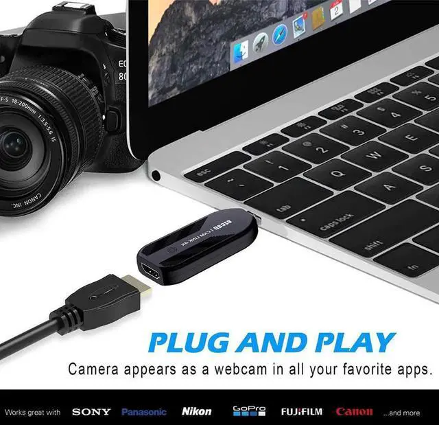 Alt view image 3 of 6 - JAENFONG ezcap331 HDMI Video Capture Broadcast Live Record via DSLR Camcorder or Action Cam, 1080p 120hz or 4K at 30 FPS USB 3.0