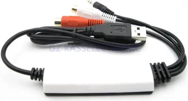 Alt view image 2 of 6 - JAENFONG Portable usb audio capture convert anlog audio to MP3 portable player work for Windows7 8 10