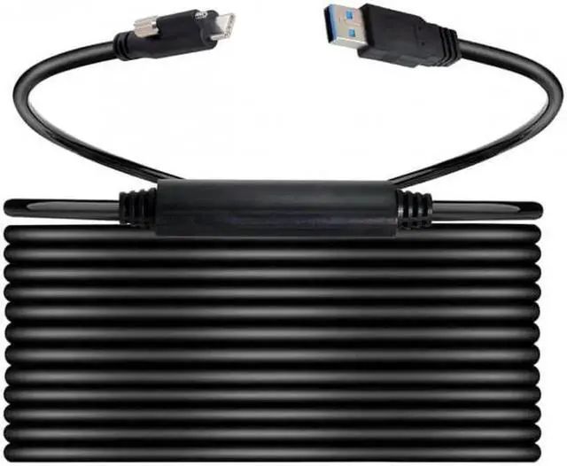 Alt view image 6 of 7 - JAENFONG USB 3.1 Type-C Single Screw Locking to USB3.0 Data Cable Mount Type for Industrial Camera RecorderLaptop PCDisk