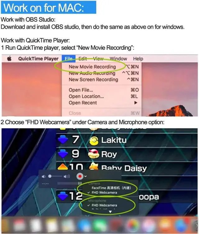 Alt view image 3 of 6 - JAENFONG Ezcap261 Capture 1080P USB3.0 hd Video Game Capture Video Converter Live Sreaming Plug and Play hd Input Output for XBOX One PS4