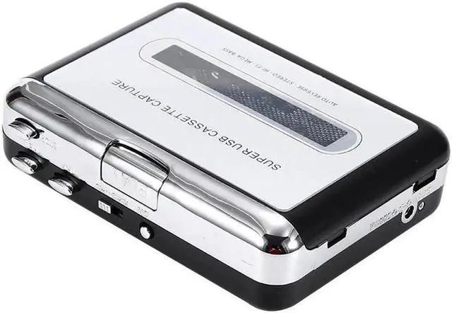 Alt view image 2 of 6 - JAENFONG Cassette Capture Radio Player Cassette Tape to MP3 Converter Capture Audio Music Player Tape Cassette Recorder Via USB
