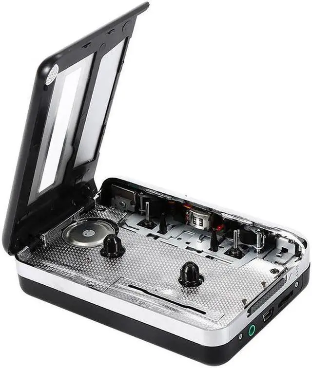 Alt view image 6 of 6 - JAENFONG Cassette Capture Radio Player Cassette Tape to MP3 Converter Capture Audio Music Player Tape Cassette Recorder Via USB