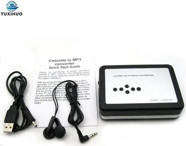 Alt view image 2 of 3 - JAENFONG EZCAP231 Cassette Player USB Walkman Cassette Tape Music Audio to MP3 Converter Save MP3 File to USB Flash Drive EZCAP 231