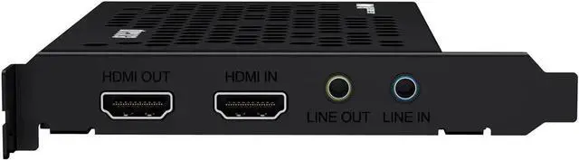 Alt view image 3 of 6 - JAENFONG Ezcap 4K@30fps 1080p@120fps Live Streaming HDMI PCI-E for PS4,PS5,XBOX Camcorder Camera Game Record Video Capture Card Line In