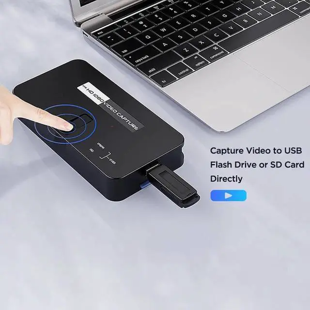 Alt view image 4 of 6 - JAENFONG For EZCAP 284 HDMI-compatible Video Capture Box 1080P HD Capture Card Adapter for XBOX PS3 PS4 TV Medical Online Live Streaming