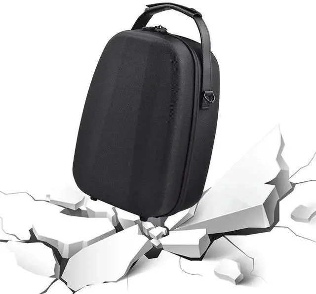 Alt view image 3 of 4 - Carrying Bag Shockproof Protective Cover Bag Double Zipper Waterproof for PS VR2