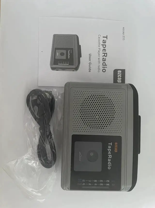 Alt view image 3 of 6 - JAENFONG Portable Walkman Cassette Player with AM/FM Radio for Listen To Your Favorite Radio Programs/Tape Player with 3.5mm Audio Output