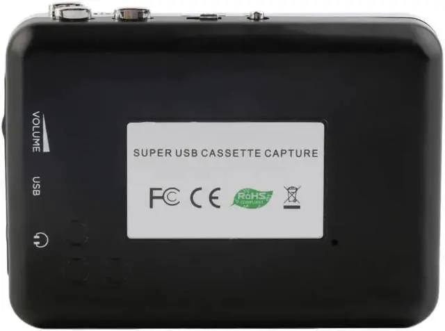 Alt view image 3 of 4 - JAENFONG USB Cassette Player Tape to PC Old Cassette to MP3 Format Converter Audio Recorder Capture Walkman with Auto Reverse