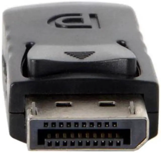 Alt view image 4 of 7 - JAENFONG Black DP DisplayPort Male to Mini DP DisplayPort Female Adapter for Displays HDTV Monitor