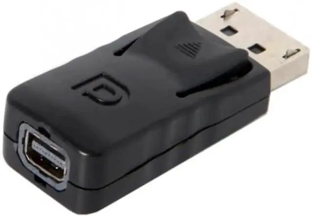Alt view image 5 of 7 - JAENFONG Black DP DisplayPort Male to Mini DP DisplayPort Female Adapter for Displays HDTV Monitor