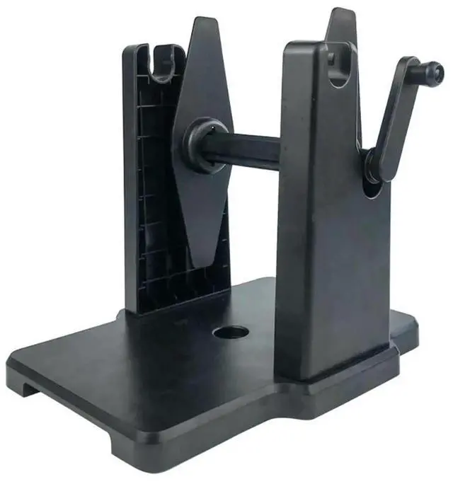 Alt view image 4 of 7 - el Rewinder Hand Crank Printer External Paper Holder Manual Winder Large Roll el Holder Stent Universal