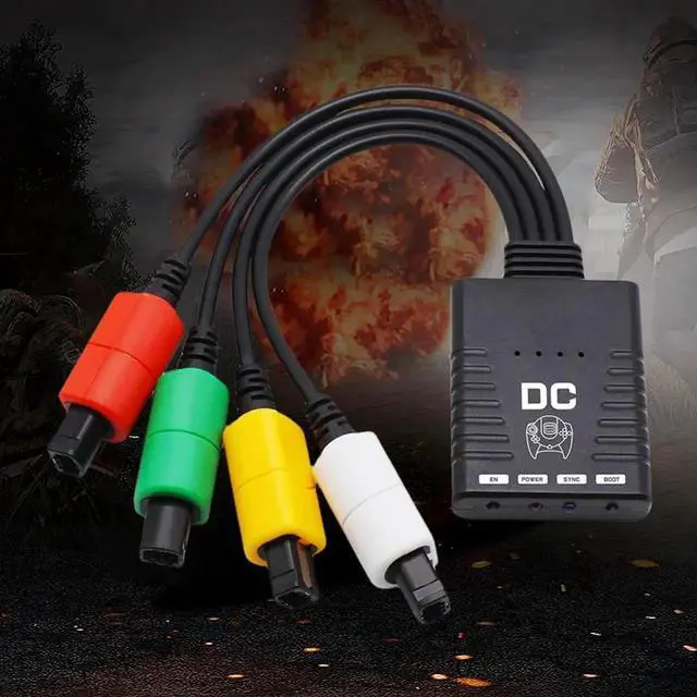 Alt view image 3 of 7 - BlueRetro Wireless Game Controllers Adapter Low Latency Gamepad Converter Adapter Controllers Adapter for SEGA DreamCast Console