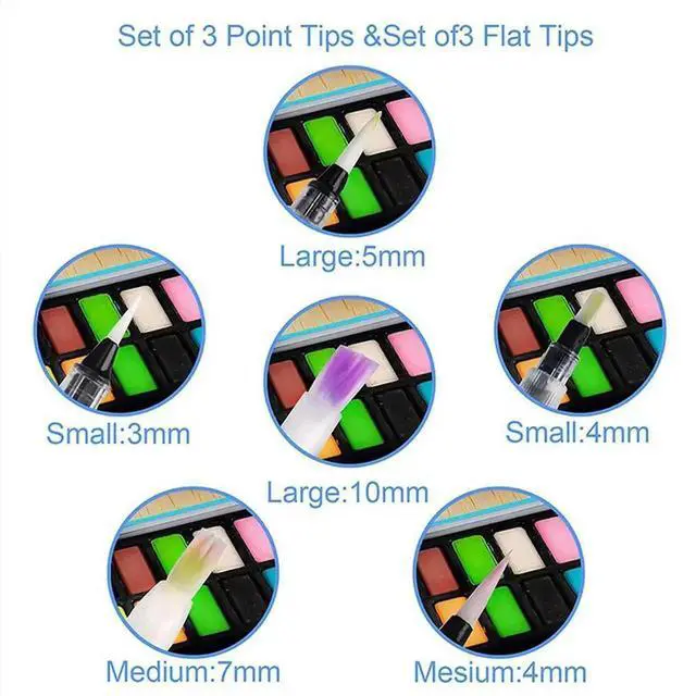 Alt view image 4 of 4 - 24 PCS Water Color Brush Pen Set, Watercolor Paint Pens, Water Color Water-Base Markers, Water Soluble Colored Pencil