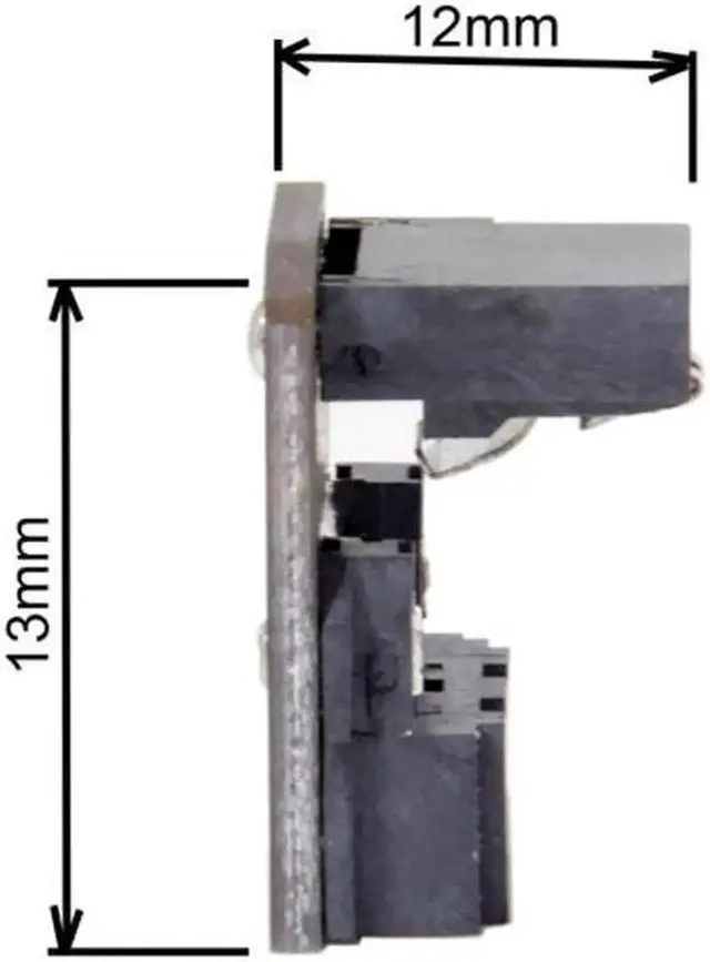 Alt view image 5 of 7 - JAENFONG SATA 7Pin Female to 7pin Male 90 Degree Down Angled Adapter Mainboard Motherboard for Desktops SSD HDD