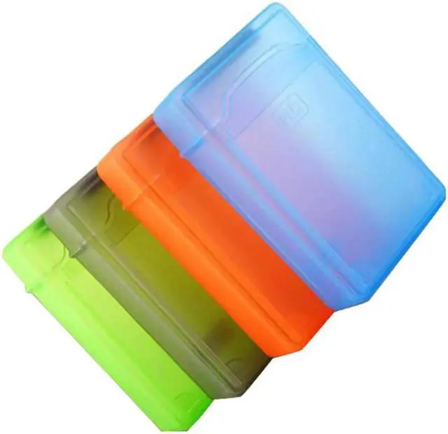 Alt view image 3 of 5 - JAENFONG 3.5 "Portable IDE Sata HDD External Case Hard Drive Case Hard Case Plastic Protection case ( 5 PCS)