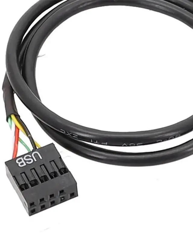 Alt view image 3 of 4 - USB Type C to 9Pin USB Cable for Computer Motherboard to USBC Secondary Screen PC LCD Screen 9Pin USB Cable Adapter