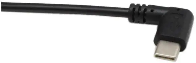 Alt view image 4 of 6 - JAENFONG 90 Degree Right Angle USB 2.0 to USB C Spring Cable - Type C USB Male to USB A Male Data Cable for Tablets Cellphone(1.2M)