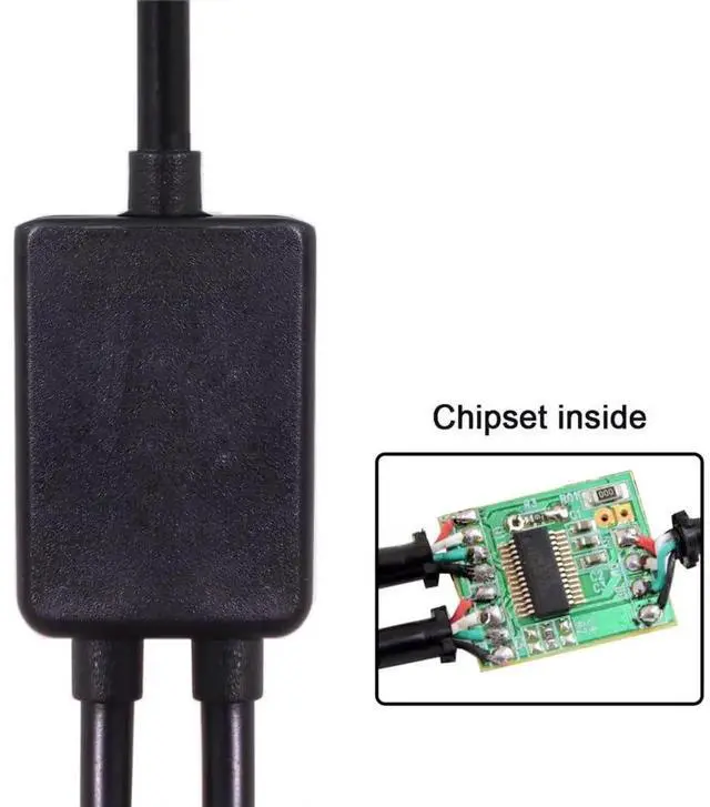 Alt view image 4 of 7 - JAENFONG USB 2.0 Splitter Y Cable USB Type-C 1-to-2 USB-C Female Hub Cable 480Mbps Split Adapter for Laptop PC Mouse Flash Disk 30CM