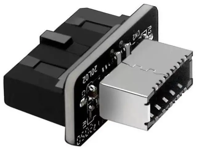 Main image of JAENFONG USB 3.1 Front Panel Adapter, Type-E to USB 3.0 Header Adapter, 3-Port, USB Type C & A Compatible