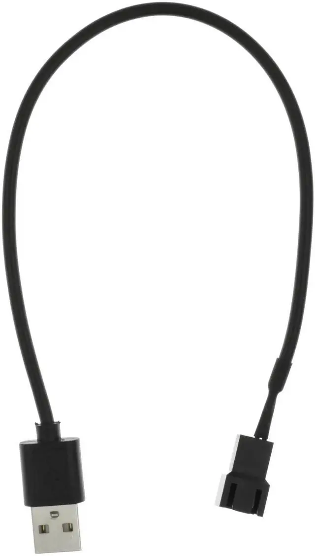 Main image of JAENFONG USB to 3-Pin / 4-Pin 5V Case Fan Power Supply Cable Computer Cooler Cooling Fan Power Cable 19.7inch 50cm