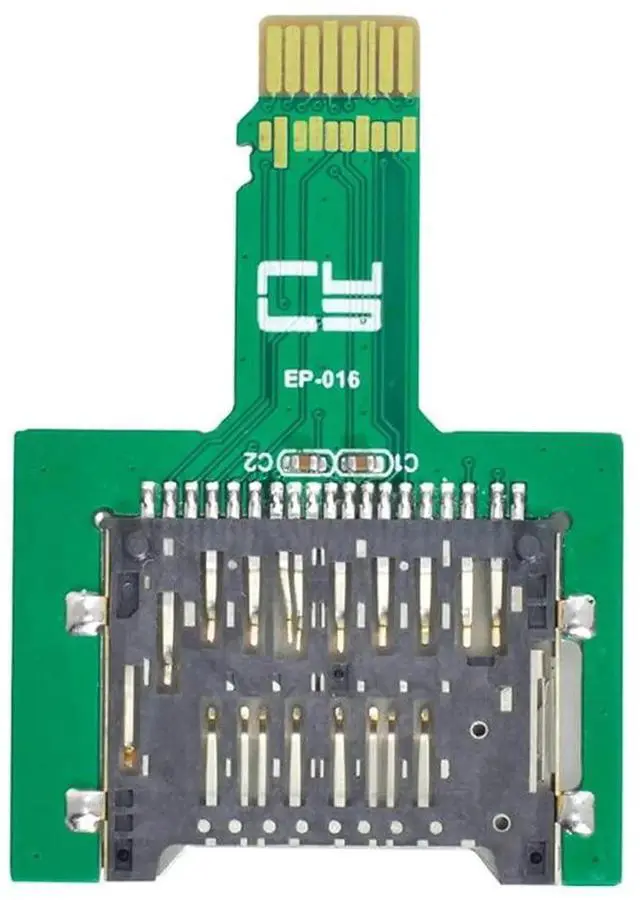 Alt view image 7 of 7 - JAENFONG TF Micro SD Male Extender to SD Card Female Extension Adapter PCBA SD/SDHC/SDXC UHS-III UHS-3 UHS-2