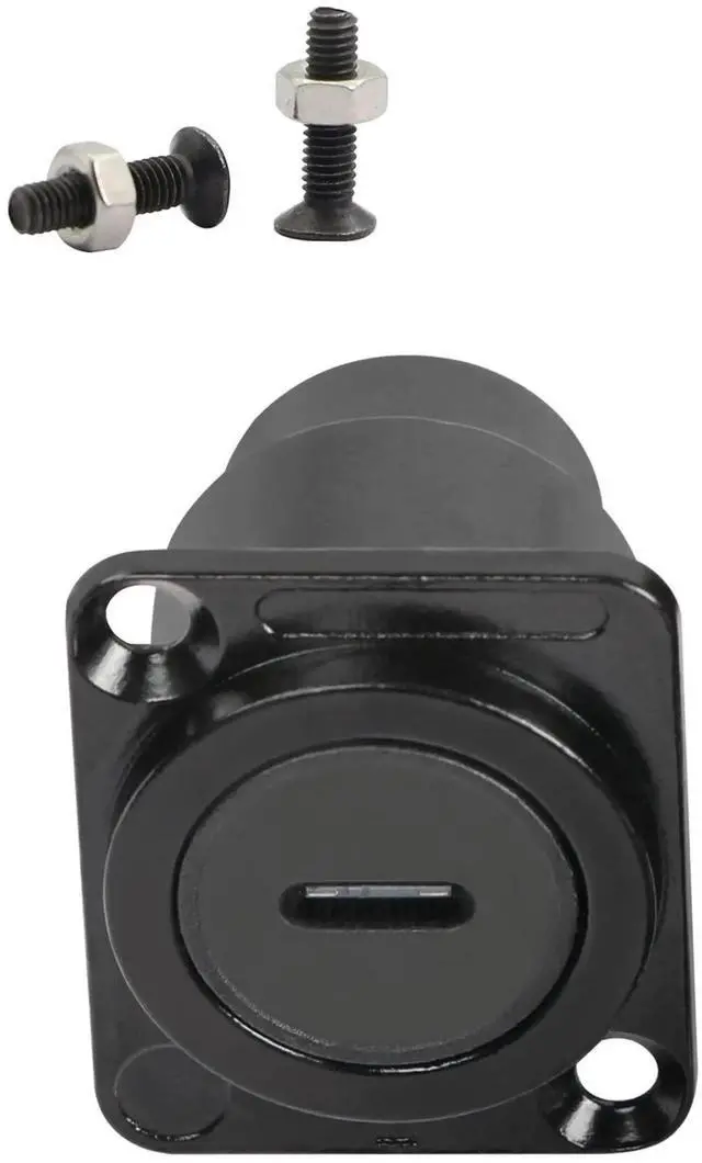 Main image of JAENFONG USB C Panel Mount Adapter Coupler USB C Female to Type C Female Panel Fixed Pass Through Module Converter Data Transmission Adapter for Audio Video Network Industrial Equipment