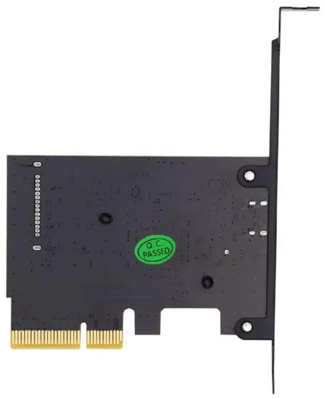 Alt view image 5 of 7 - JAENFONG 20Gbps USB 3.2 Gen2 Type-C USB-C to PCI-E 4X Express Card Adapter for Desktop Motherboard