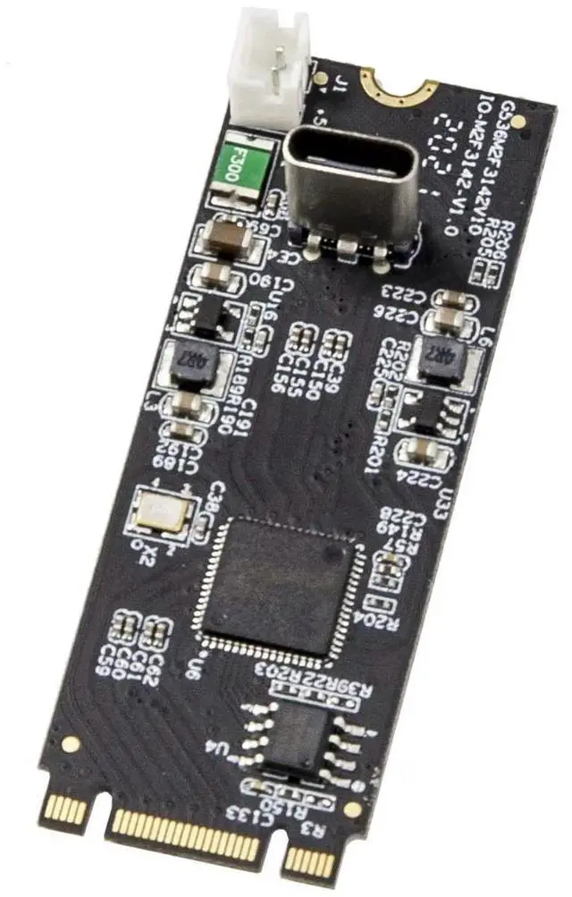 Main image of JAENFONG USB 3.1 Gen 2 10 Gbps 1 Port Type-C M.2 22x60 B+M Key Expansion Card ASMedia ASM3124 SY-ADA20232