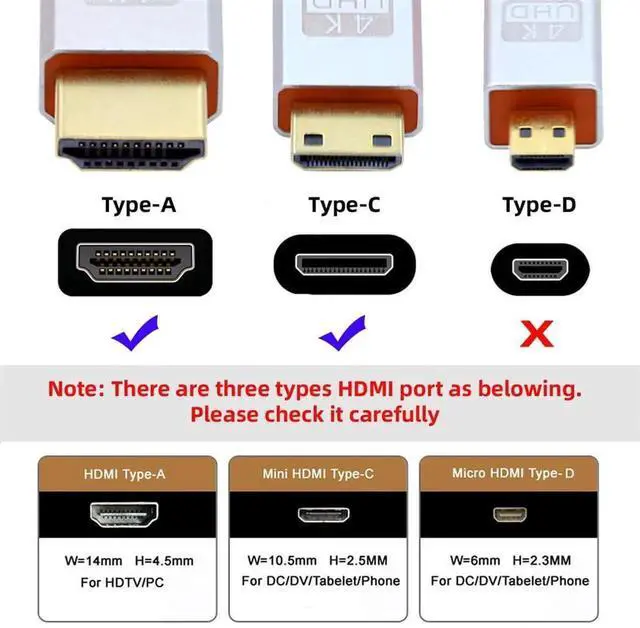 Alt view image 5 of 7 - JAENFONG Type-C Mini HDMI 2.1 8K Right Angled 90 Degree to HDMI Female Short Extension Cable HDTV for DV Camera Laptop Portable Monitor 17cm