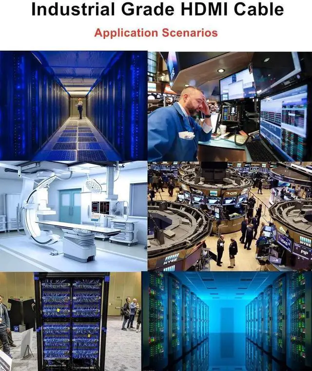 Alt view image 2 of 7 - JAENFONG 8K HDMI Cable 48Gbps 65 FT, Nylon Braided High Speed HDMI® Cable 4k 120Hz 2k 165Hz 8k 60Hz 12bit eARC ARC Dolby Atmos HDR10+ HDCP2.3 Compatible for Gaming PC TV Soundbar Monitor Mac PS5 Xbox