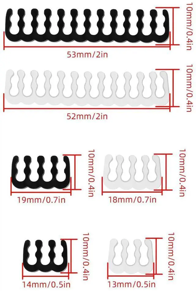 Alt view image 2 of 7 - JAENFONG Cable Comb Kit,PSU Cable Combs,CPU Cable Management,48 pcs Set 24-pin x 8,8-pin x 24,6-pin x 16,3mm up to 3.4mm black