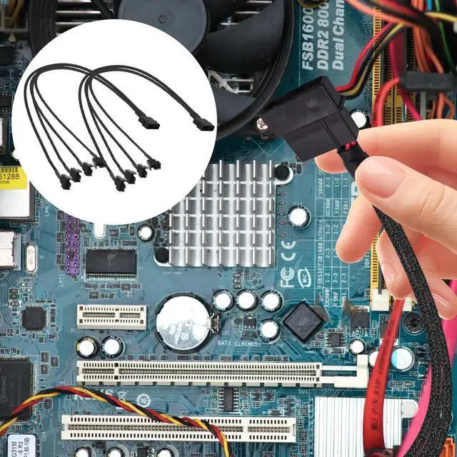 Alt view image 3 of 7 - JAENFONG Molex to PC Fan Power Splitter Cable, 4 Pin Molex to 4 x 3 Pin /4 Pin 12V PC Case Fan Connector Adapter Y Splitter Extension Power Cable Cord -27cm - 2pcs