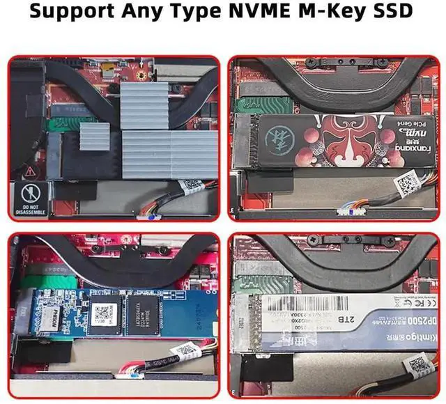 Alt view image 4 of 7 - JAENFONG 90 Degree Angled PCI-E 4.0 NVME M-Key M.2 22x30mm to 22x80mm High Storage Extension SSD Converter Board Upgrade Expansion Adapter Compatible with 2230 to 2280 SSD Handheld ROG Ally Gaming
