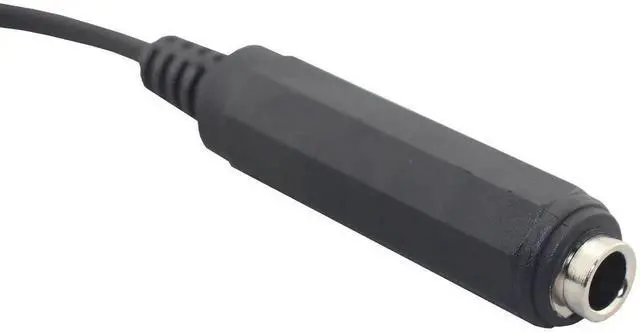 Alt view image 2 of 5 - JAENFONG 90 Degree 1/8 to 1/4 Headphone Aux Cable TRS 6.35mm 1/4" Female to Right Angle 3.5mm 1/8" Male Stereo Audio Connectors Cable for Guitar,Keyboard Piano,Laptop,Speaker and Amplifiers(25cm)