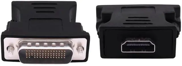 Alt view image 3 of 7 - JAENFONG LFH DMS-59 Pin to HDMI 1.4 Adapter 59 Pin DVI Male to HDMI Female Convertor Connector for PC Desktop Graphics Card Computer Accessory