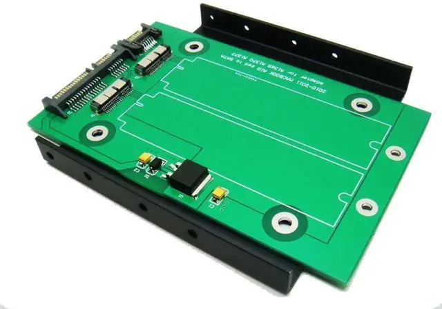 Main image of JAENFONG Dual 18-Pin to SATA Adapter with 3.5" Bracket for SSD from 2010-2011 MacBook AIR A1369 A1370 A1377