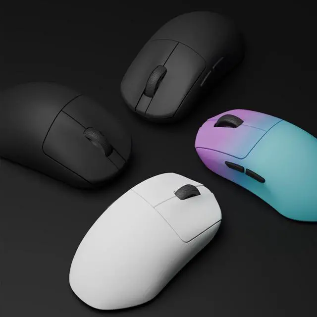 Alt view image 4 of 5 - Darmoshark N7MAX Wireless Gaming Mouse,Tri-Mode 8K/USB-C/Bluetooth,Up to 30000DPI,PAW3950 Optical Sensor Lightweight 49g,5 programmable Button,Computer Mouse for Laptop,PC,Mac(White)