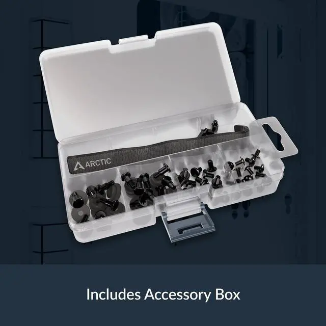 Alt view image 3 of 5 - ARCTIC Xtender (Black) - PC Case, Tempered Panorama Glass, 2 x 420 mm Radiator Support, 5- A-RGB Fans pre-Mounted - Black