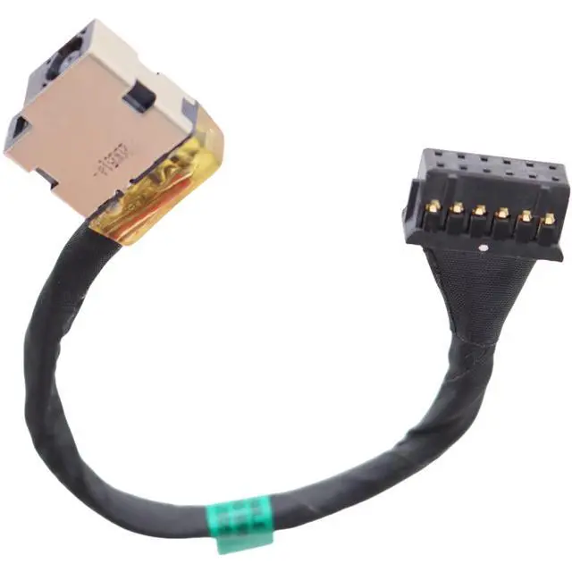 Alt view image 2 of 4 - Deal4GO 200W 12-pin DC-in Power Jack Cable AC Charging Port L89400-S95 Replacement for H P Omen 6 15-EK 15-EN 15-EK0013DX 15-EN0023DX