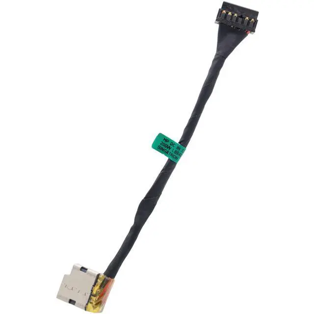 Alt view image 4 of 4 - Deal4GO 200W 12-pin DC-in Power Jack Cable AC Charging Port L89400-S95 Replacement for H P Omen 6 15-EK 15-EN 15-EK0013DX 15-EN0023DX