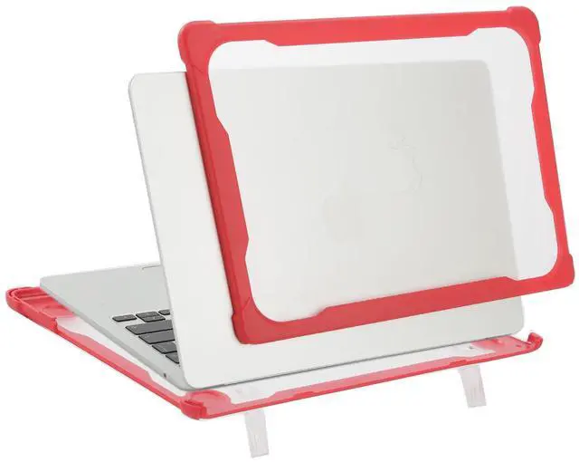 Alt view image 4 of 5 - mCover Hybrid Case Compatible ONLY with 2022 or Later 13.6 MacBook Air Laptop Computer(Model A2681, M2 Chip,Liquid Retina Display,MagSafe3 connectors)- Blue